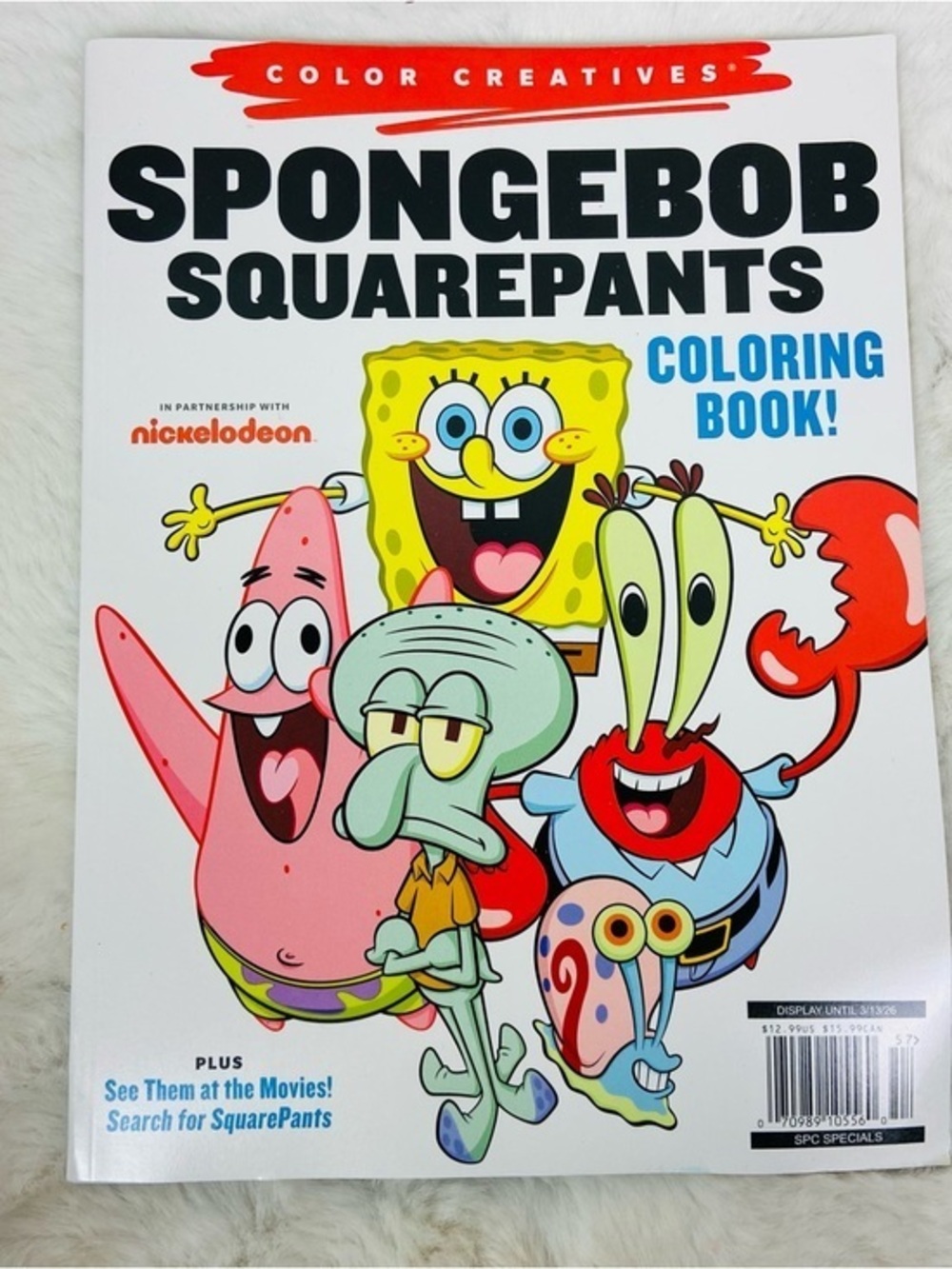 SpongeBob SquarePants Coloring Book - Nickelodeon - color creatives